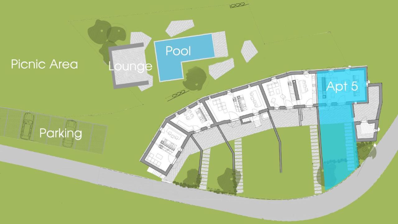 Villas Martincici With Large Pool Грожнян Номер фото